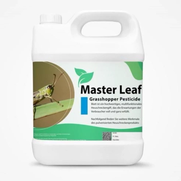سم 4 لیتری عمده حشره کش مخصوص ملخ Master leaf ارسال رایگان به همراه یک عدد سم پاش سرنوشابه ای