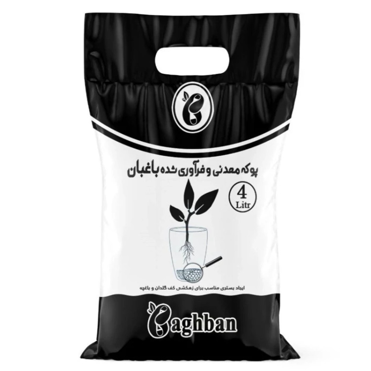 پوکه معدنی ریز 4 لیتر باغبان