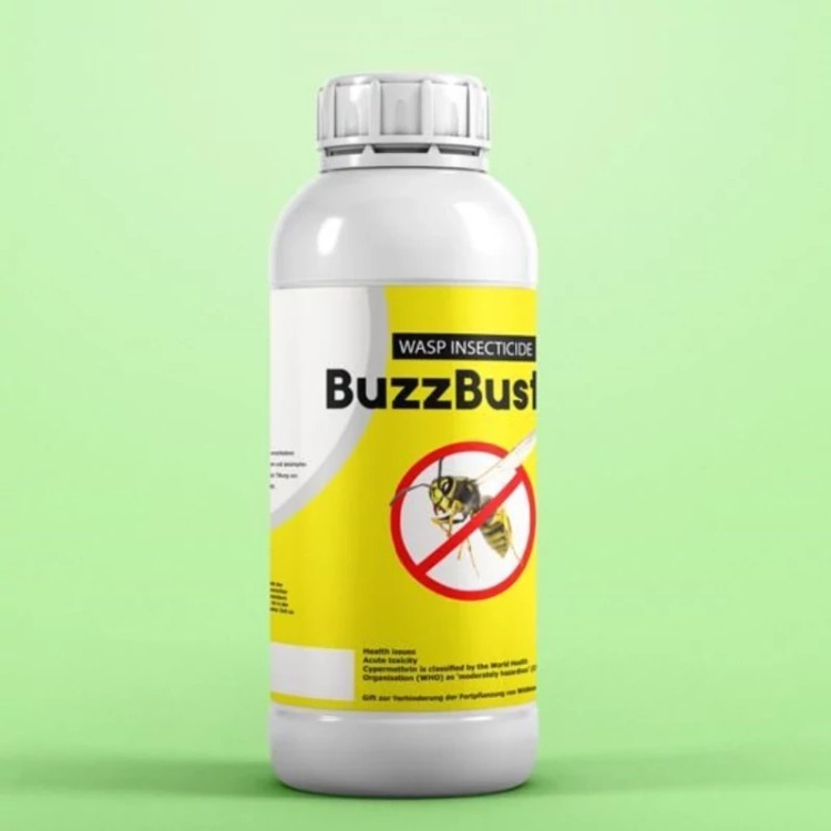 سم کشتن زنبور های وحشی BuzzBuster ارسال رایگان به همراه سم پاش سر نوشابه ای