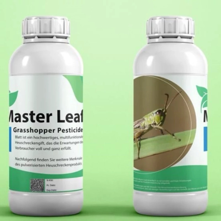 سم حشره کش مخصوص ملخ Master leaf ارسال رایگان به همراه سمپاش سرنوشابه ای