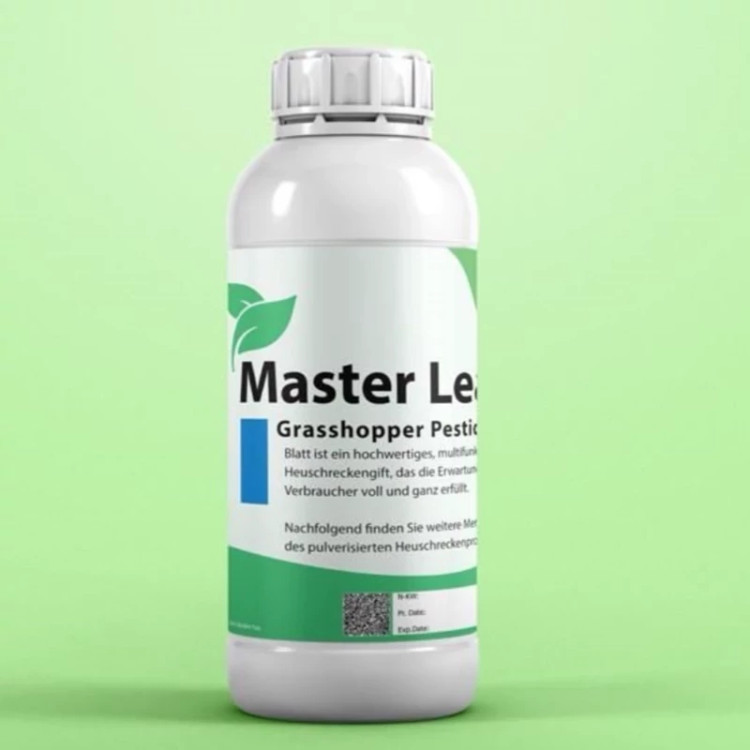 سم حشره کش مخصوص ملخ Master leaf ارسال رایگان به همراه سمپاش سرنوشابه ای