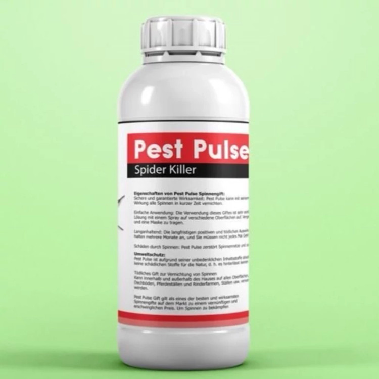 سم عنکبوت کش Pest Pulse پست پلاس اورجینال ارسال رایگان به همراه یک عدد سمپاش سرنوشابه ای