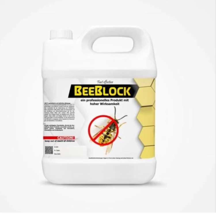 سم 4 لیتری عمده ضد زنبور BeeBlock زنبورکش ارسال رایگان به همراه یک عدد سمپاش سرنوشابه ای
